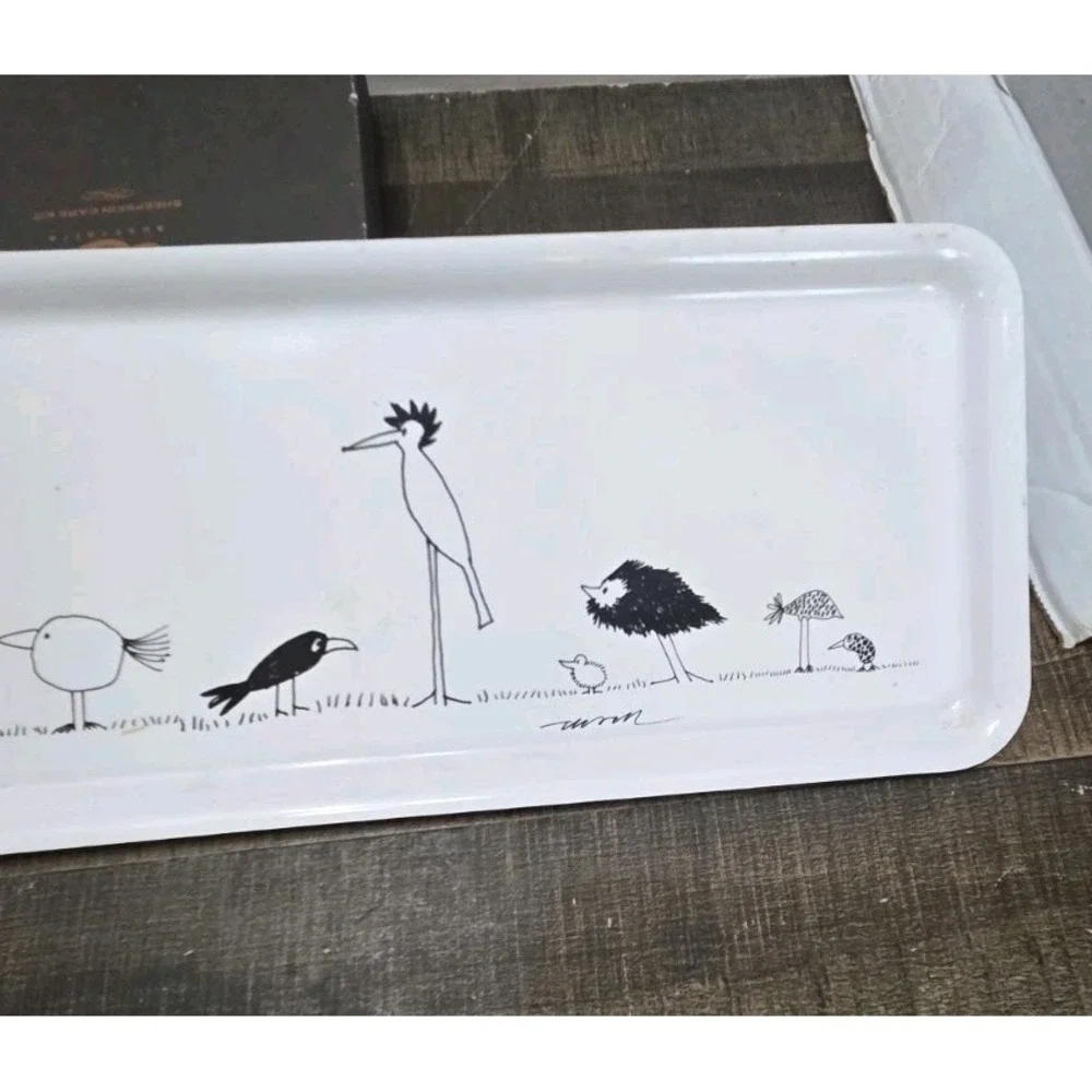 IKEA Bird Tray IKEA of Sweden Onskedrom Silly Kooky Bird Tray Rectangular